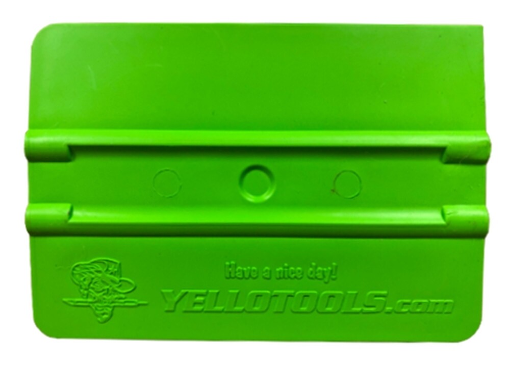 Ракель YelloTools ProBasic Зеленый 100мм, жесткость 40